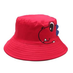 CHAPEAU - BOB Chapeau de soleil d'été pour enfants, chapeaux seau de dinosaure de dessin animé pour enfants gar?ons filles, Prote Model:QDY621