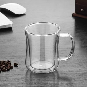 Tasse à café en verre double paroi - Alistore