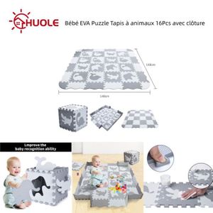 KOKOBOX Tapis de Sol Puzzle Bebe Enfants Clôture Pliable Grand XL