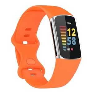 Bracelet en tissu élastique pour Fitbit Charge 5,boucle de poignet de