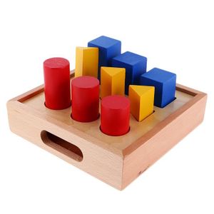 Casse-tête en bois coloré pour enfants enfants en bas âge jeux éducatifs  jouets - SALALIS - Bois - 24.5*21.3*4cm - Cdiscount Jeux - Jouets