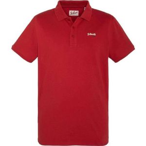 POLO Polo Rouge Homme Schott S0022