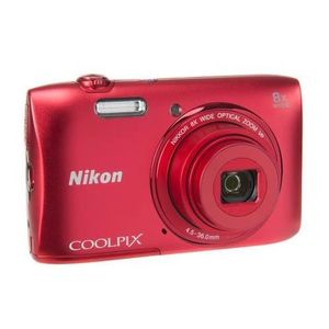 APPAREIL PHOTO COMPACT APN Compact  Nikon COOLPIX S3600 - Rouge