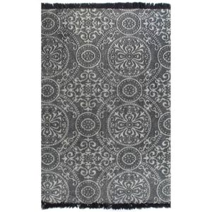 Viva 19462 Tapis Ikat Rouge Tapis Coton Bleubleu 170 X