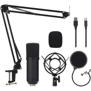 MICROPHONE Microphone À Condensateur Usb, Kit De Microphone D