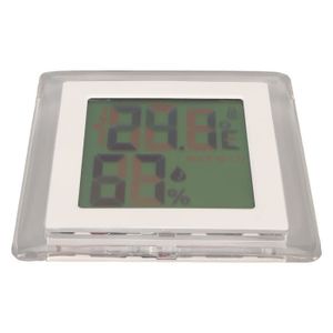 MESURE THERMIQUE VGEBY Thermomètre Hygromètre Digital Affichage Symboles Précis Température Humidité Maison