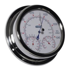 Thermomètre hygromètre analogique intérieur / extérieur pas cher 85mm, Thermomètres / Baromètres