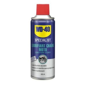 LUBRIFIANT MOTEUR WD40 LUBRIFIANT CHAINE MOTO AEROSOL 400 ml