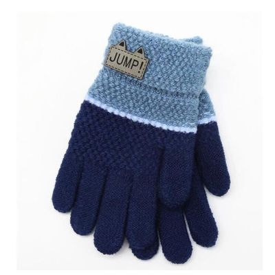 Lot De 6 Paires De Mitaines D'hiver Pour Enfants 1-4 Ans - Tricotées Extensibles, Rayures Multicolores - Chaudes, Respirantes, Avec Poignet Ajustable