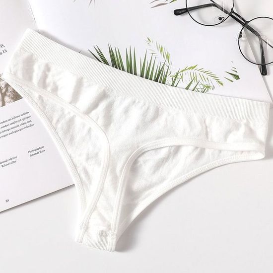 String Skiny Pour Femme - Coton Doux Et Finitions Plates Pour Un Confort Absolu