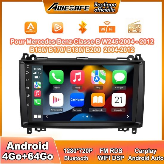 Autoradio Android 13 Pour Peugeot 207 (2006-2015) | Écran 9" HD, 4Go+64Go | CarPlay/Android Auto Sans Fil, GPS, 4G - 2