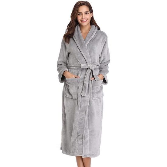 Allence 2023 Ode Peignoirs Fee Robe De Chabre Polaire Chaud