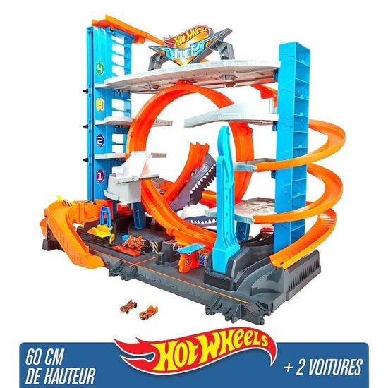 Circuits De Voitures lectriques Hot Wheels Garage Ultime Coffret