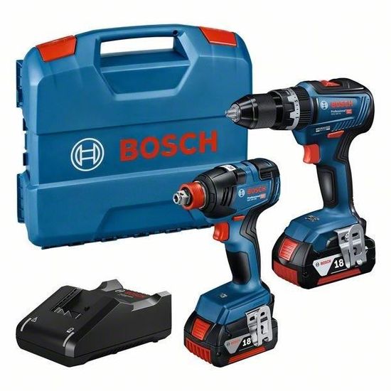Kit 3 outils Bosch Professional Visseuse à chocs/boulonneuse GDX