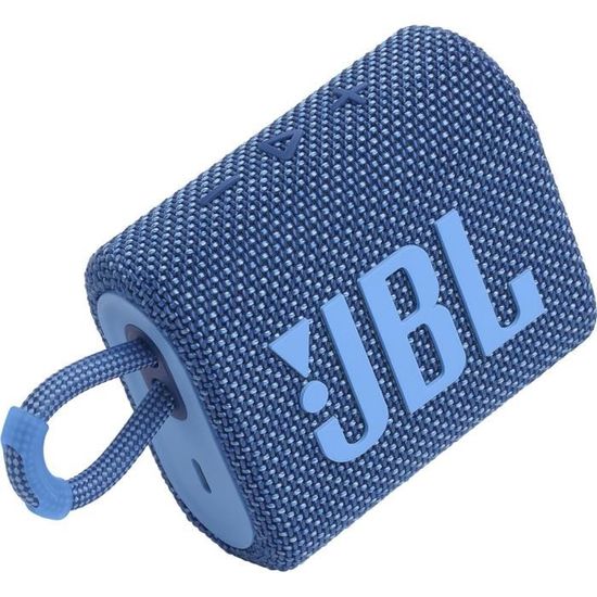 Enceinte portable étanche JBL GO 3 Eco Bleu