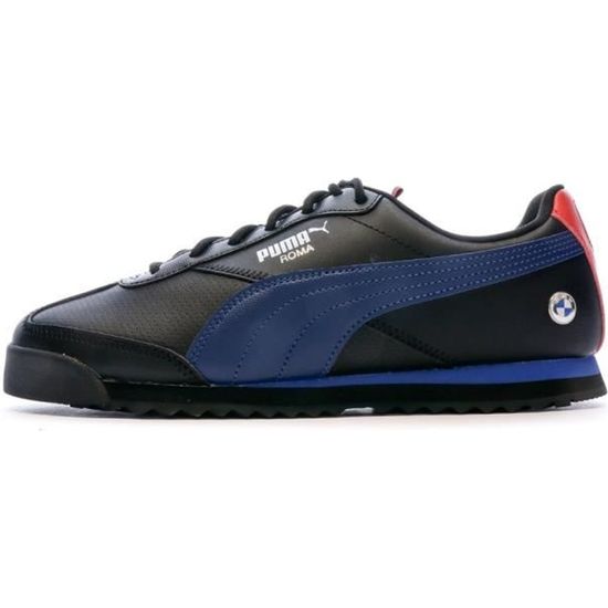 Baskets Noir Homme Puma Bmw Mms Roma Via Black Cdiscount