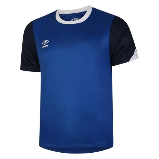 Maillot Vintage Umbro #32 – Homme XL, Manches Courtes, Blanc, Fabriqué USA (TBE)