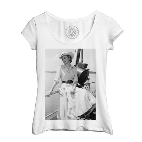 T-Shirt Homme Grace Kelly Actrice Vieux Cinéma Original 8