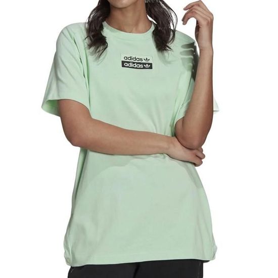 T-shirt Vert Femme Adidas GT5996 Green Cdiscount Sport