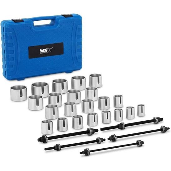 Kit Estrattore Cuscinetti Ruota MSW Per Volkswagen T5 (85 Mm): Completo Di Valigetta, In Acciaio Resistente
