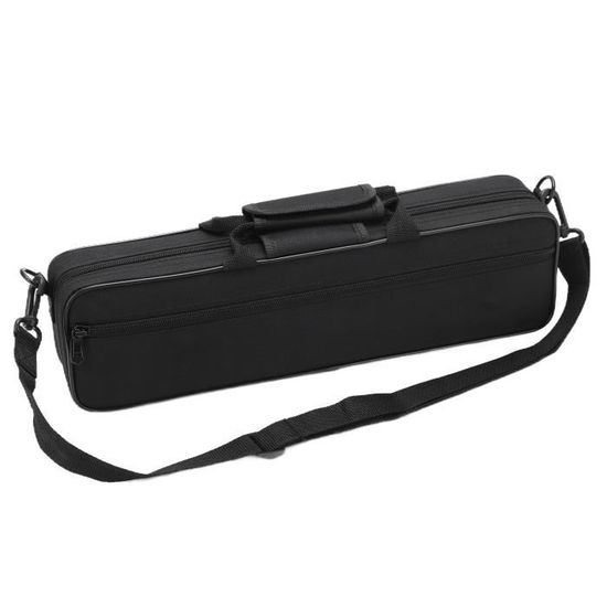 Sac De Transport Pour Flûte – Tissu Oxford Imperméable, Résistant, Léger – Pour Flûte 16 Trous – Poignée Et Bandoulière