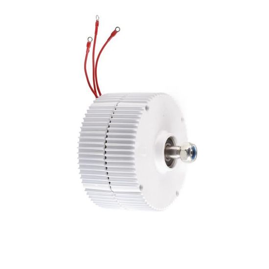 Générateur à Aimant Permanent 400W Triphasé - Alternateur Basse Vitesse Pour DIY, éolienne, Projet électricité - Sans Redresseur (24V)