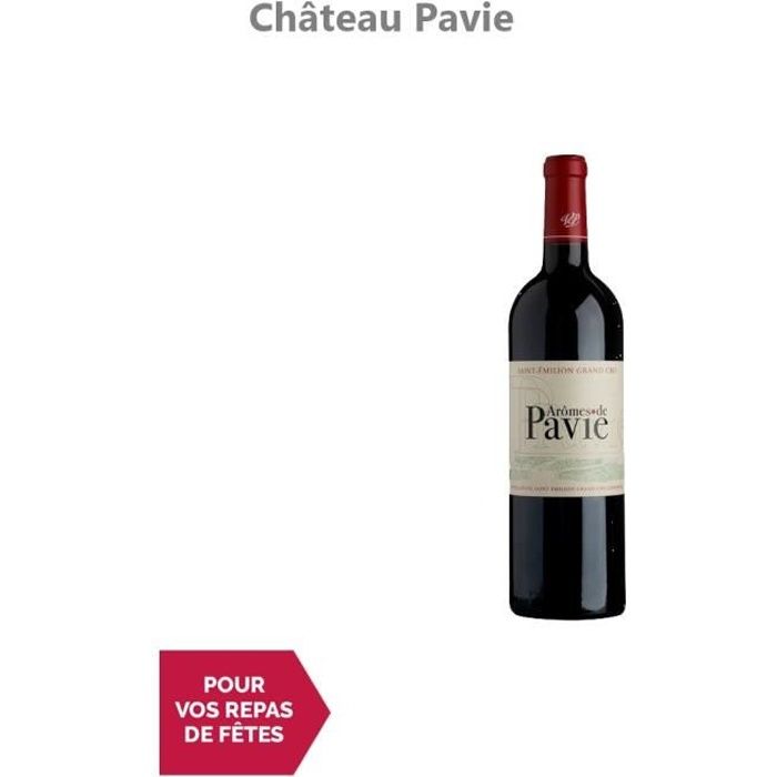Château Pavie Saint-Emilion Arômes de Pavie Rouge 2016 - 75cl - Vin AOC Rouge de Bordeaux - Cépages Cabernet Sauvignon, Cabernet