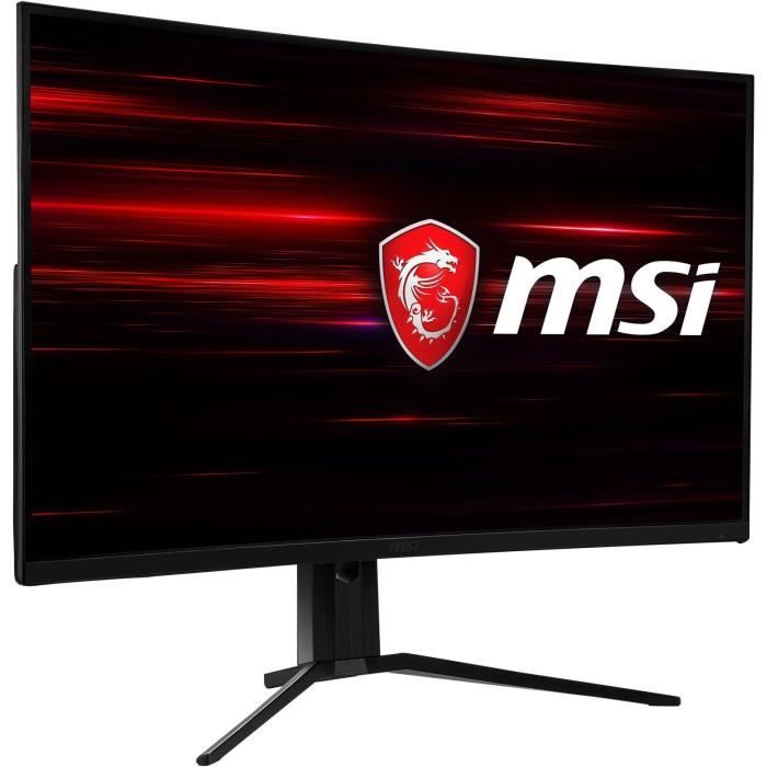 Ecran PC Gamer Incurvé - MSI Optix MAG322CQR - 31,5- WQHD - Dalle VA - 1 ms - 165 Hz - 2 x HDMI / Di