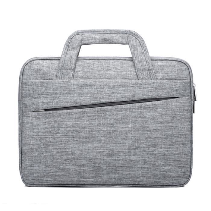 PORTE-DOCUMENTS - SERVIETTE - ATTACHE-CASE,Crossten 15.6 pouces sacoche pour ordinateur Portable hommes femmes sac à - Type D Gray
