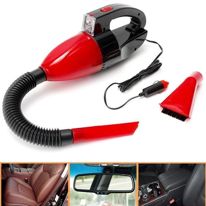 NEUFU 60W Aspirateur à Main Portable humide et sec Voiture allume cigare avce Lumière