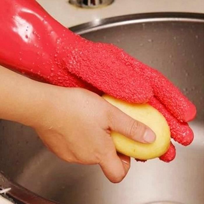 Gants à éplucher Épaissir les gants d'éplucheurs Peeling Fruit Légume Pomme de terre Fish Scale Outils de traitement Gadget de