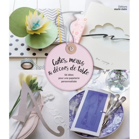 Cartes, menus & décors de table