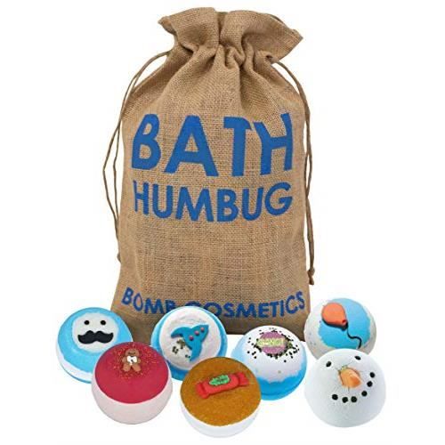 Bomb Cosmetics Pochette cadeau de boules effervescentes pour le bain en toile de jute faite à la main GBATHUM03