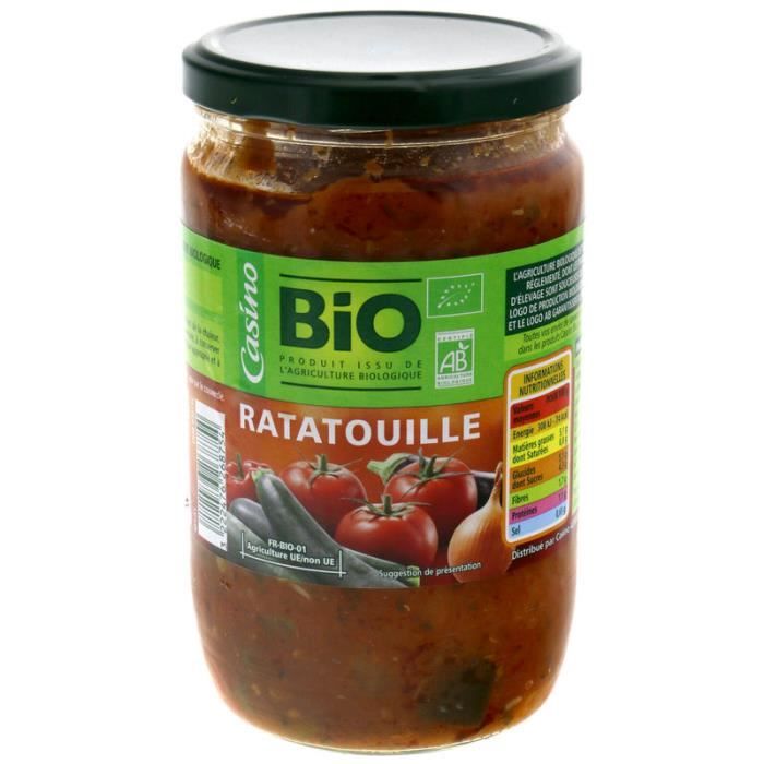 Ratatouille bio - 630g