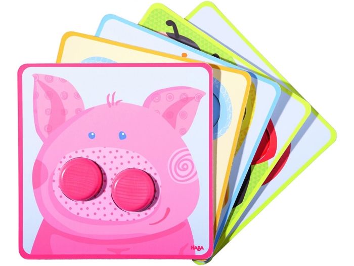 HABA Jeu d’association Monde des Animaux Multicolore 301059