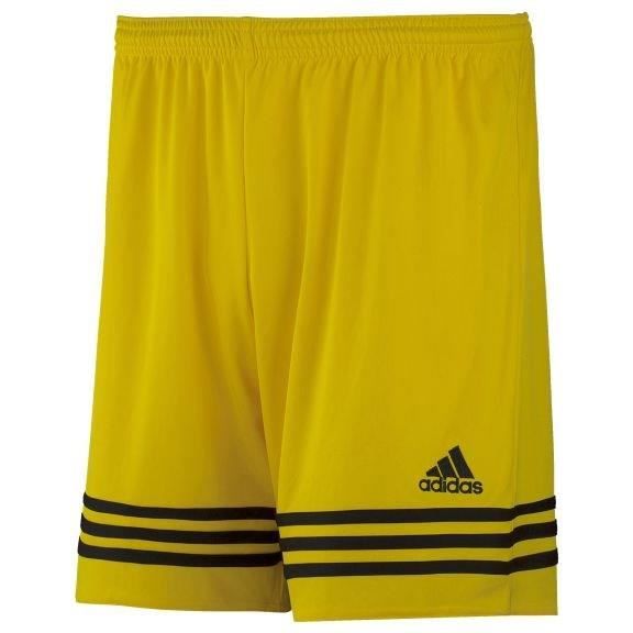 ADIDAS ENTRADA 14 Short homme - Jaune / Noir