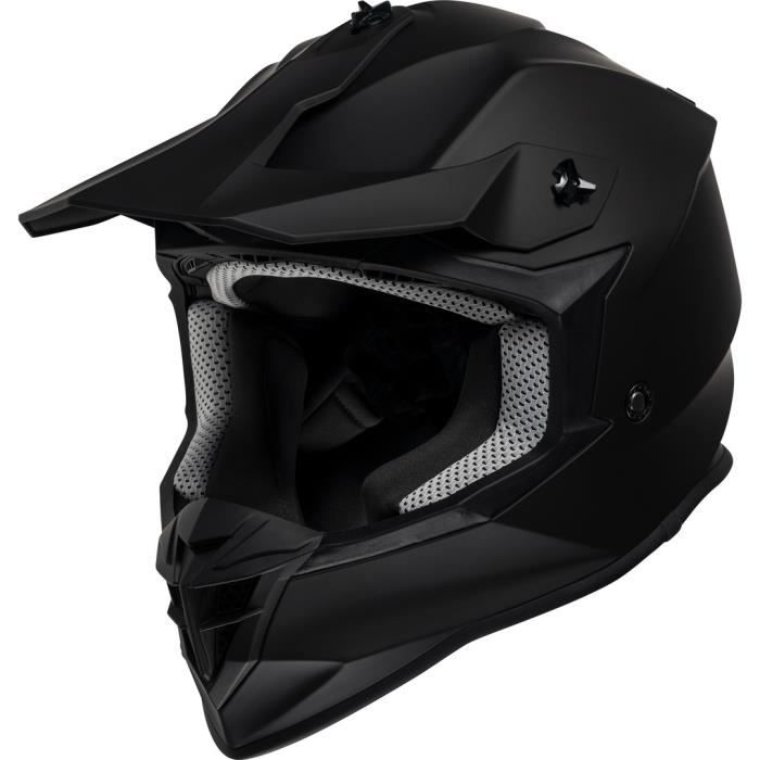 Casque moto cross IXS 362 1.0 - noir mat - XL