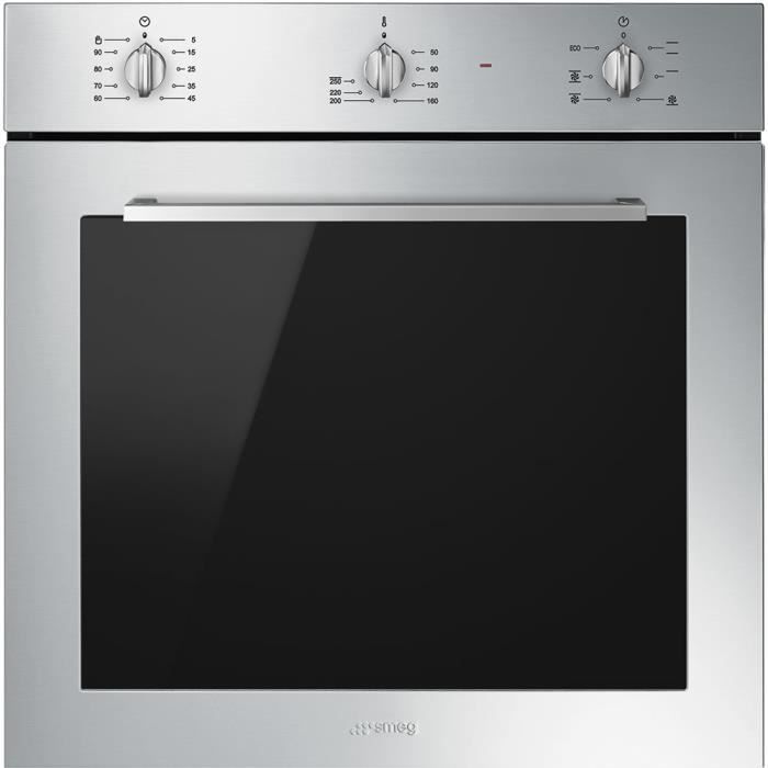 Smeg SF64M3VX, Moyenne, Four électrique, 68 L, 3000 W, 63 L, 50 - 250 °C
