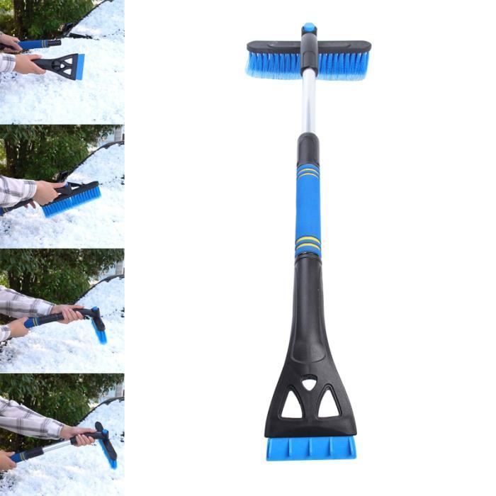 Grattoir à neige pour voiture Dégivrage de télescopique sur Outils de nettoyage Pelle à Brosse pare-brise de COFFRET NETTOYAGE