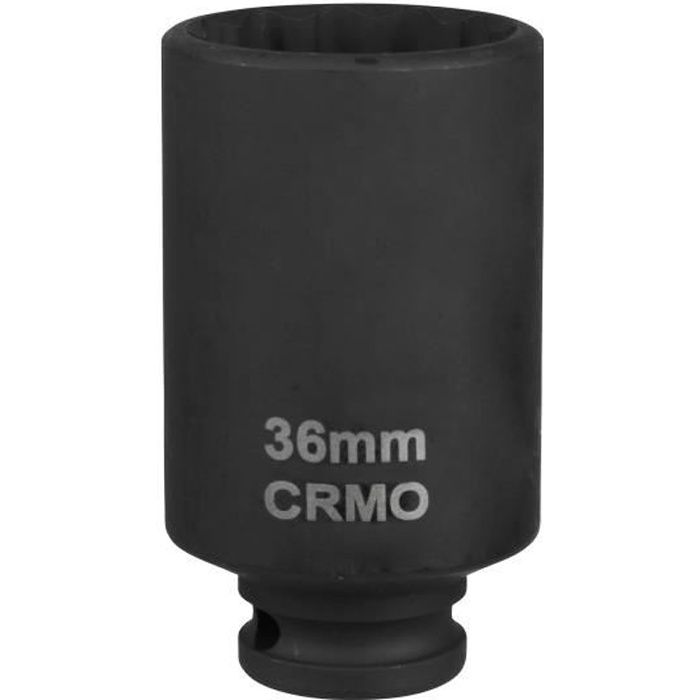 OROK Douille à choc - 1/2 demi longue et extra mince - Acier - Ø 36 mm
