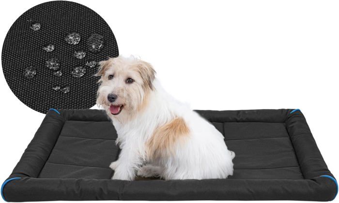 Tapis Imperméable Pour Cage Animaux - 45 X 300 Cm, Noir - Pour Cochon D'Inde, Lapin, Furet - Facile à Nettoyer - 8