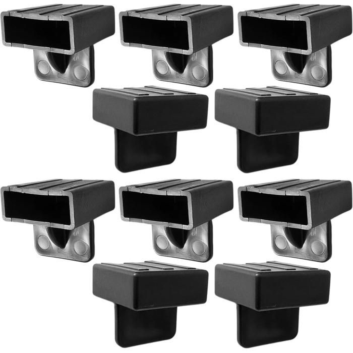 10x Support Latte Simple Lit sommier 36 x 12 mm Plastique Embout Agrafer Visser
