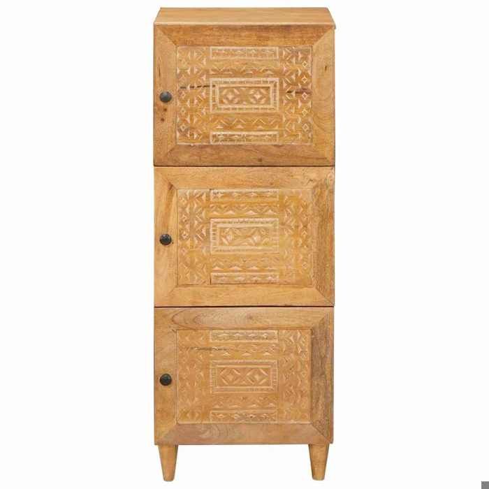 BEL-ACHAT* haut - Capacité généreuse - Cabinet Vaisselier Armoire avec étagère marron - clair 40x33x110 cm Prom55619048