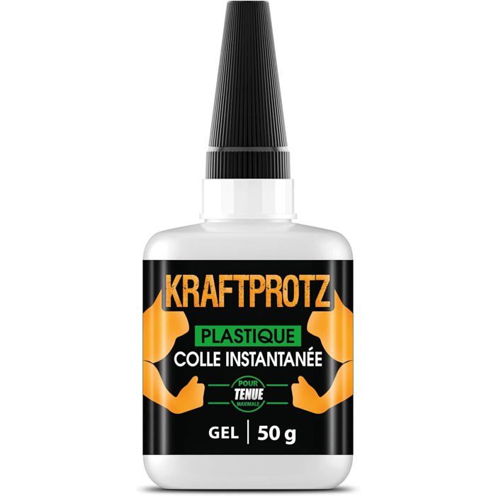 Colle plastique gel extra forte ZUUKO 50g Transparent Séchage — free download