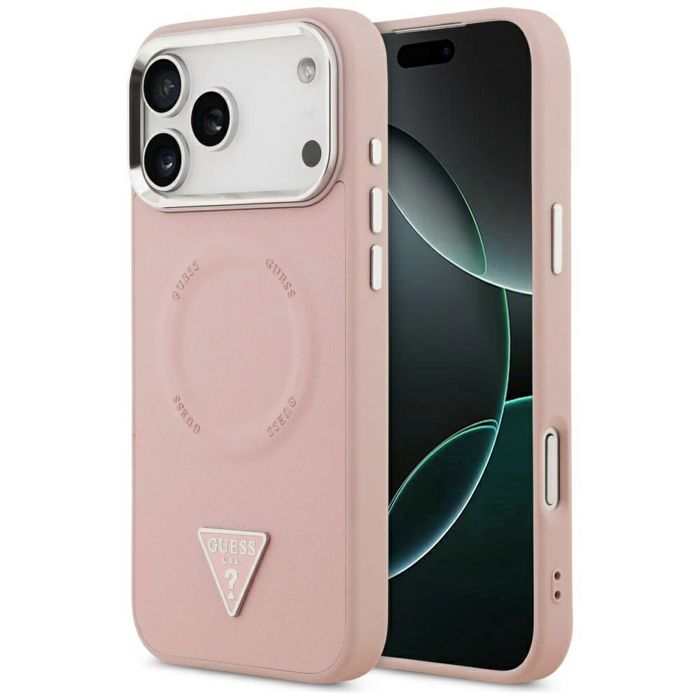 Coque Guess Hardcase Triangle Logo MagSafe pour iPhone 17 Pro Max