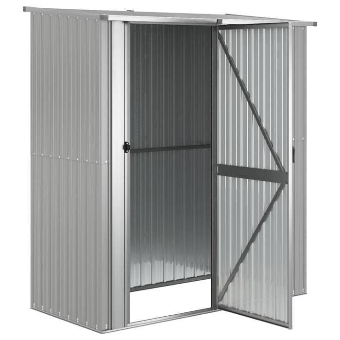 Abri de jardin Moderne - NGM - abri de rangement/Armoire haut - Gris 1805x97x2095cm Acier galvanisé B255119111