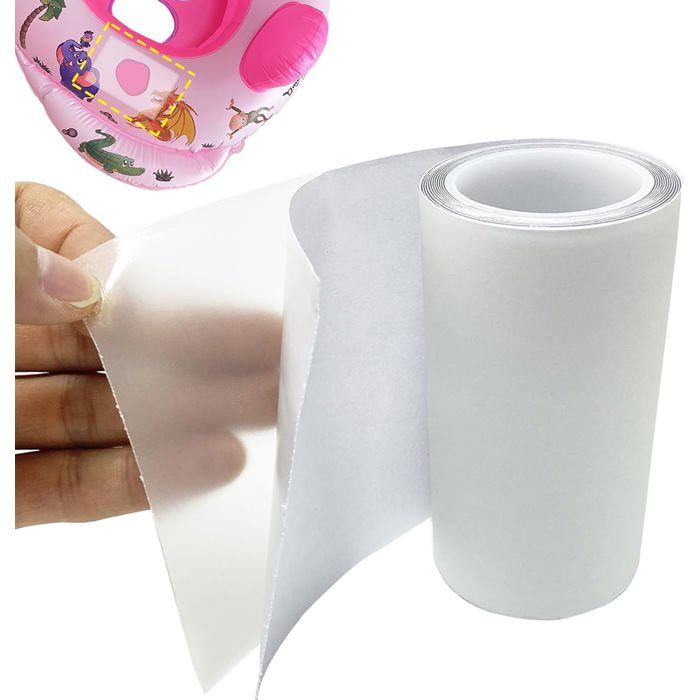 Kit De Réparation Gonflable De 10 Cm X 2 M Tpu Imperméable Pour Matelas Pneumatique Ruban De Réparation Pour Piscine Bouée De Pi