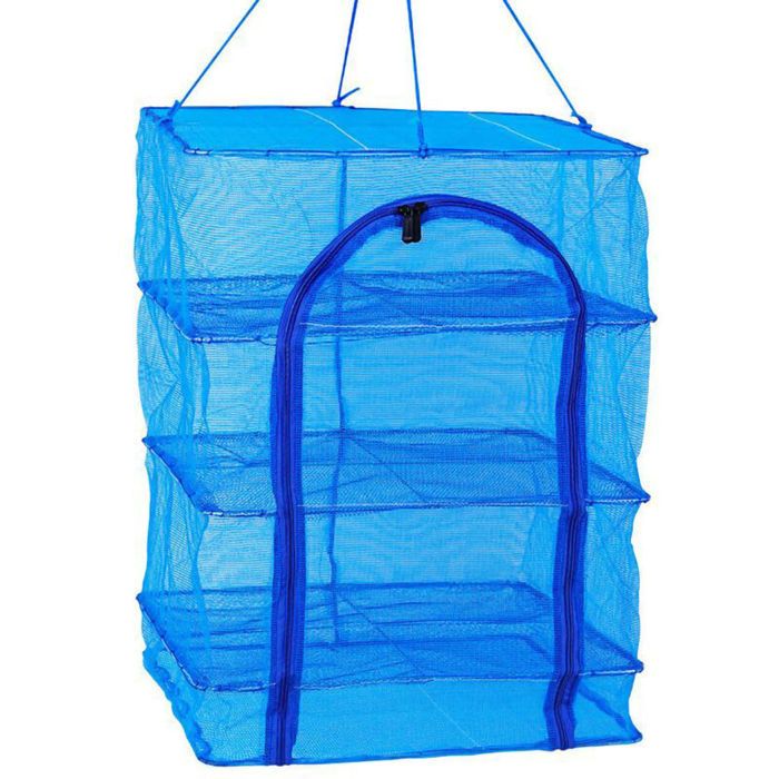 Cage de séchage - OKZ - Modèle standard pliable - Pour poissons et légumes - Facile à ranger