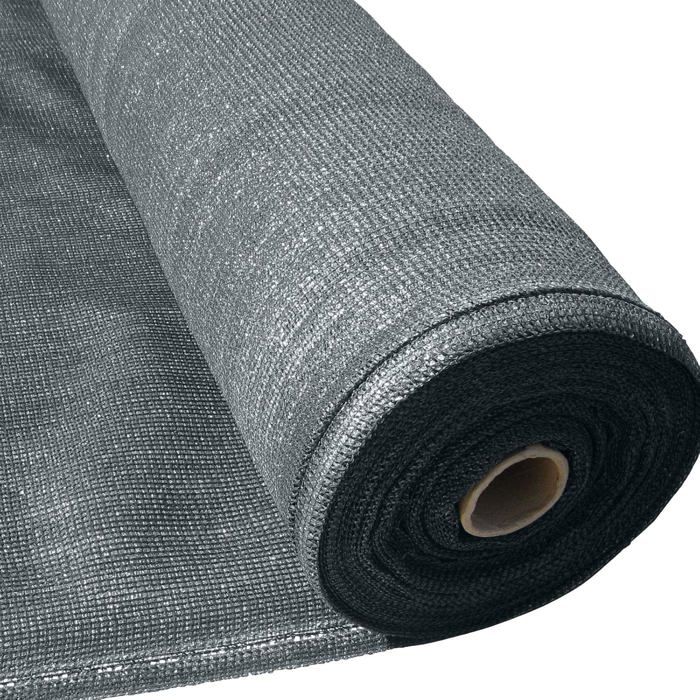 Brise Vue renforcé Anthracite 150 g/m² Brise Vent Tissu dombrage différentes Dimensions (1 50 m x 10 00 m = 15 m² (pliée))