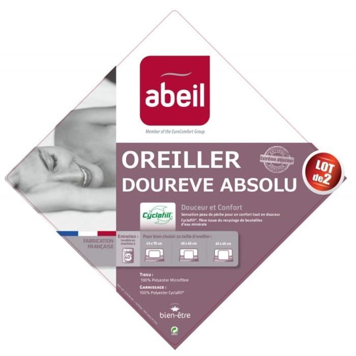 2 Oreillers Memoire De Forme Abeil Ferme 60x60 Cm Blanc Oreillers à Mémoire De Forme ABEIL Lot De 2 - Ferme 60x60 Cm - Blanc - Lavables Machine Oreillers Mémoire De Forme Fermes 2 Oreillers Memoire De Forme Abeil Ferme 60x60 Cm Blanc Oreillers à Mémoire De Forme ABEIL Lot De 2 - Ferme 60x60 Cm - Blanc - Lavables Machine Oreillers Mémoire De Forme Fermes